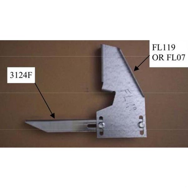 Owens 07-C GM FS(NEW BODY) EXT/CREW CAB(80IN/90IN BOARDS) TRANSENDER BRACKET 10-1049